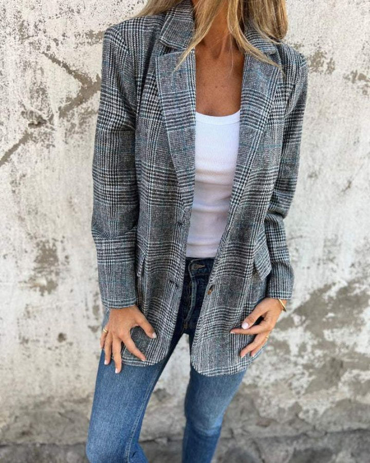 EIRA - Timeless Plaid Blazer