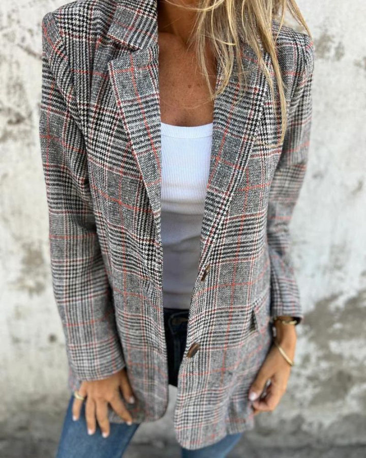 EIRA - Timeless Plaid Blazer