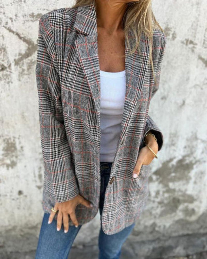 EIRA - Timeless Plaid Blazer