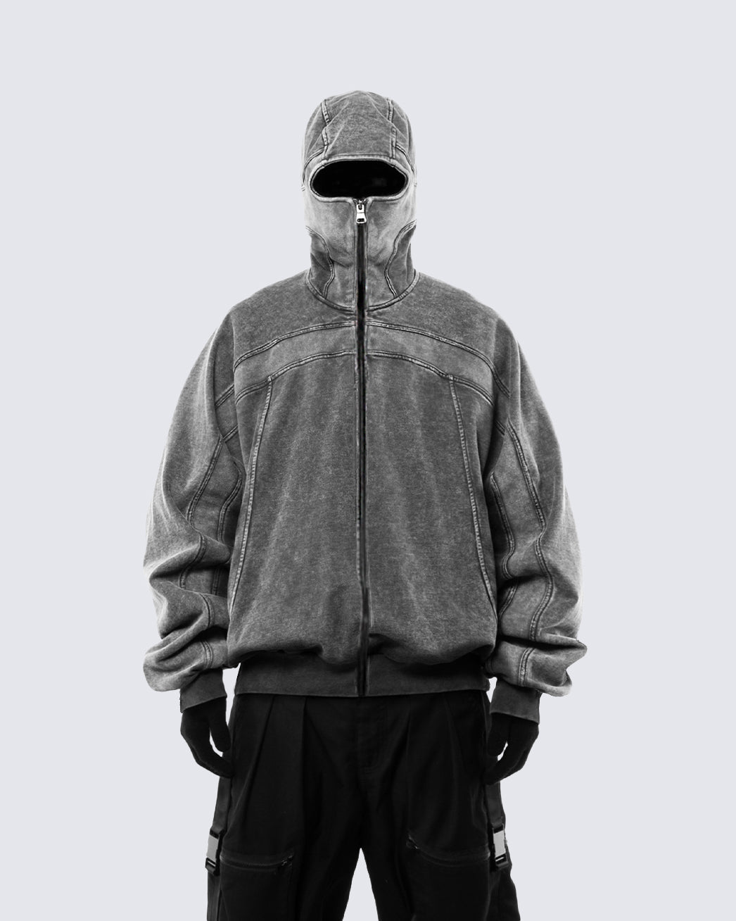 Matteo™ | Sweatshirt with Retro Balaclava