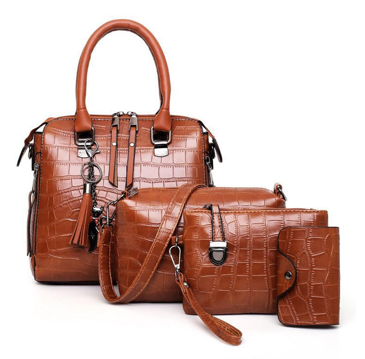 Valentina® | 4-Piece Leather Bag Set