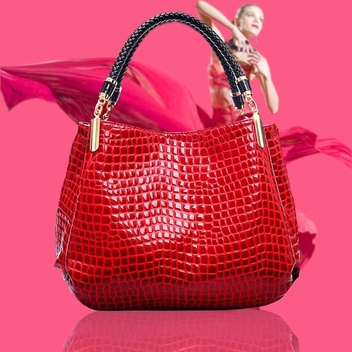 Bellina® | Durable Elegance Handbag with Crocodile Pattern