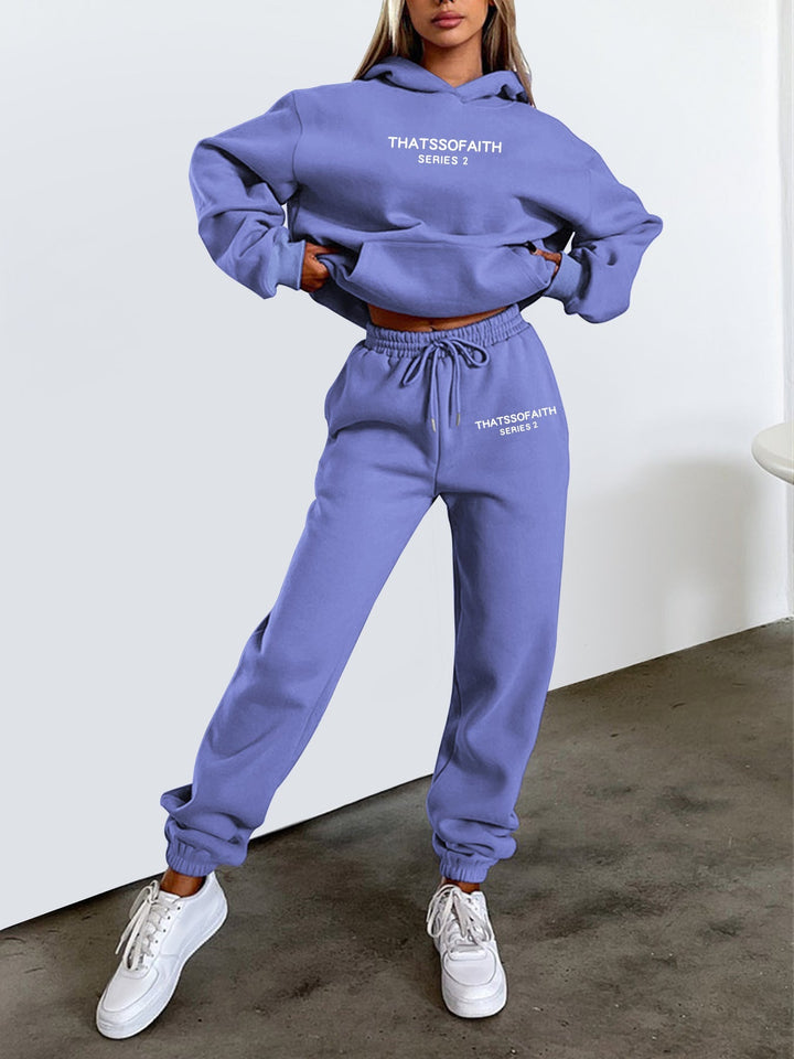 Faylen | Comfortable Hoodie Two-Piece Jogging Set