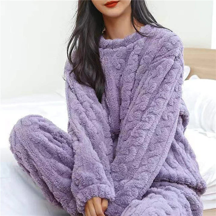 Alyssa - Women's fleece pajamas set