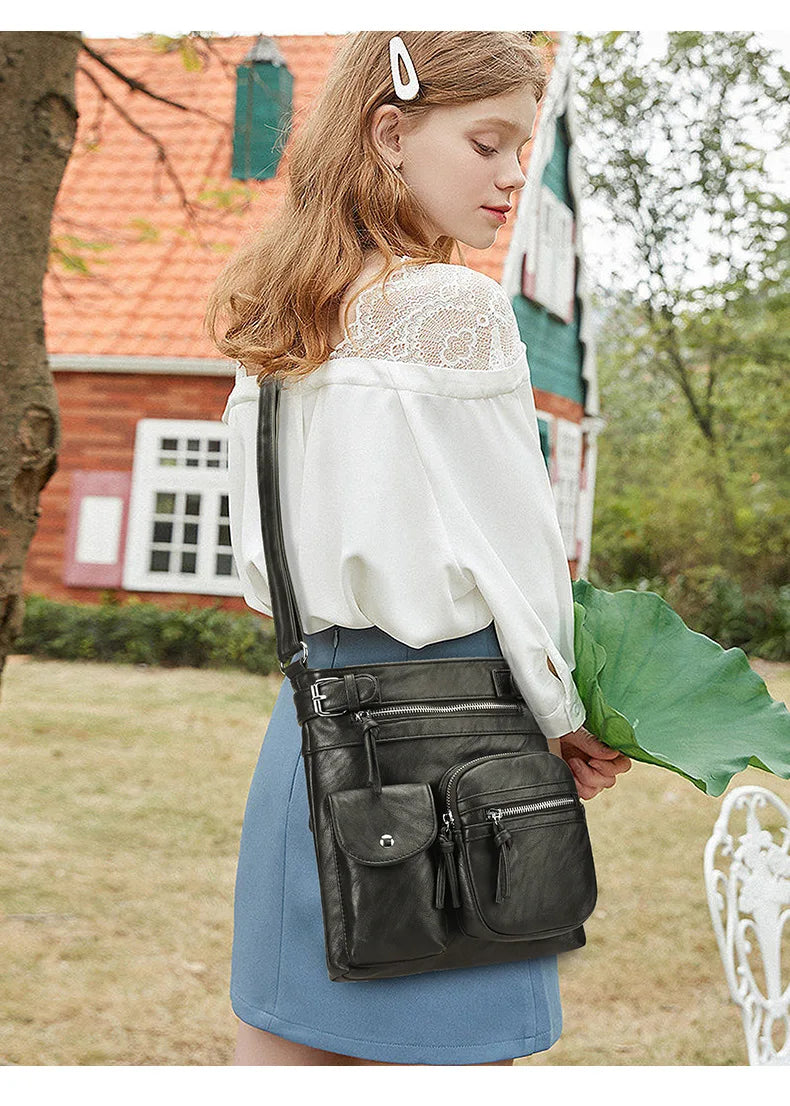 Lavinia® | Chic Crossbody Bag with Multiple Pockets