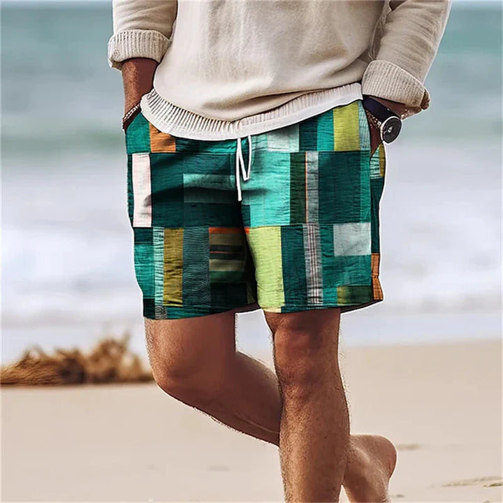 Denis™ | Stylish Plaid Board Shorts