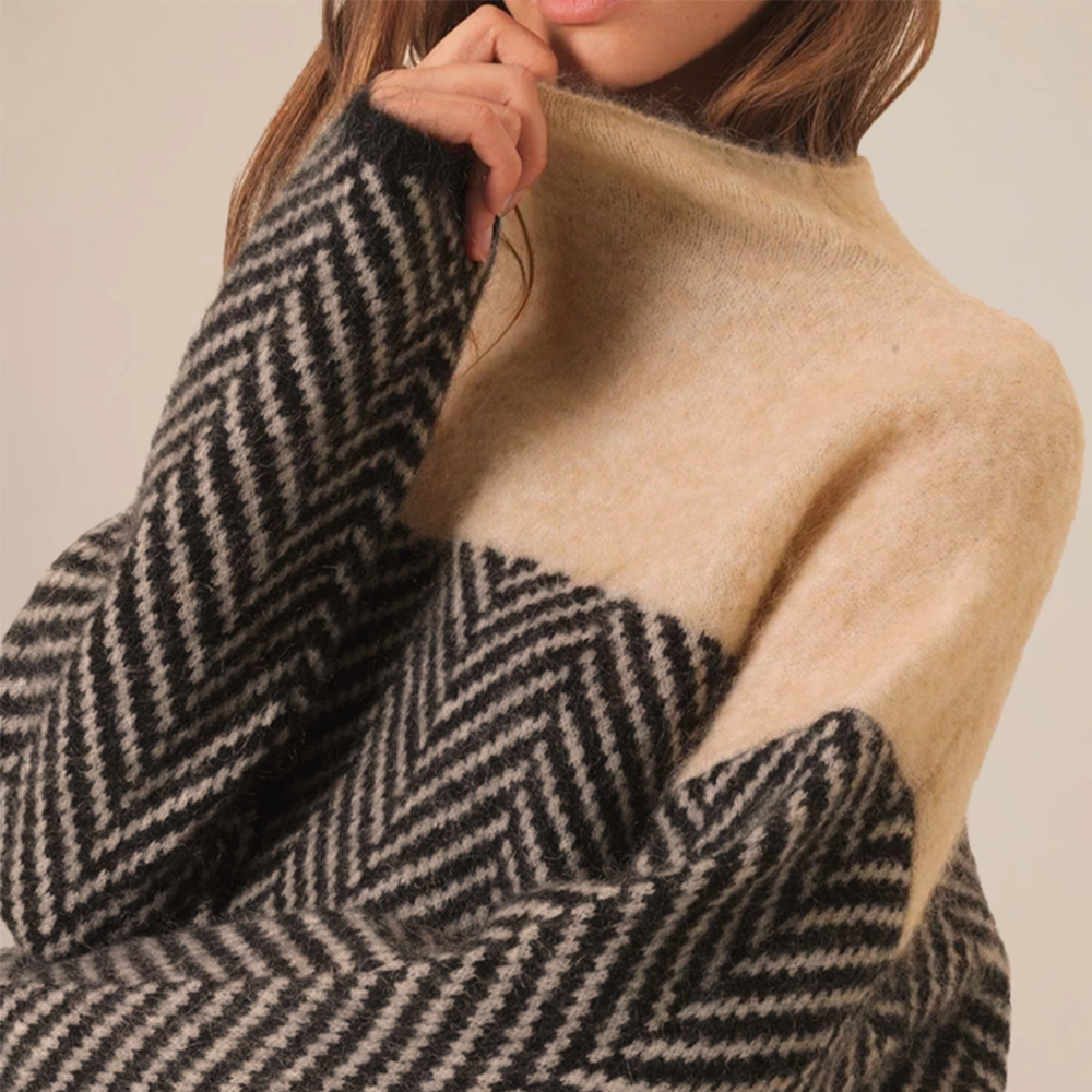 ADELIE | Premium Turtleneck Made from Fine Knit