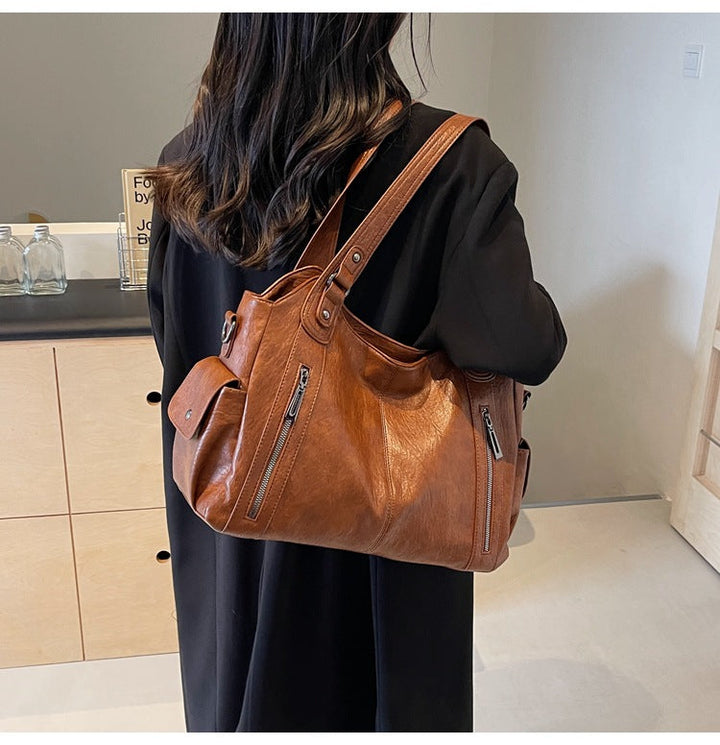 Novira™ – Timeless Leather Tote Bag