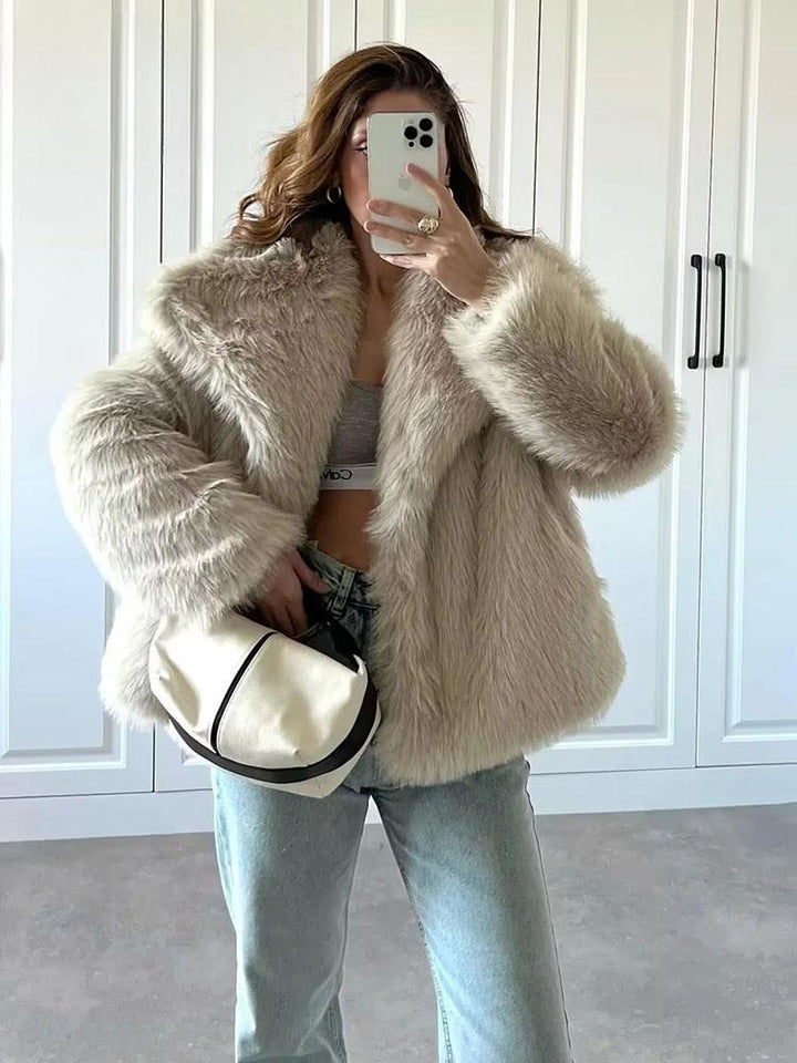 Sara | Faux Fur Jacket