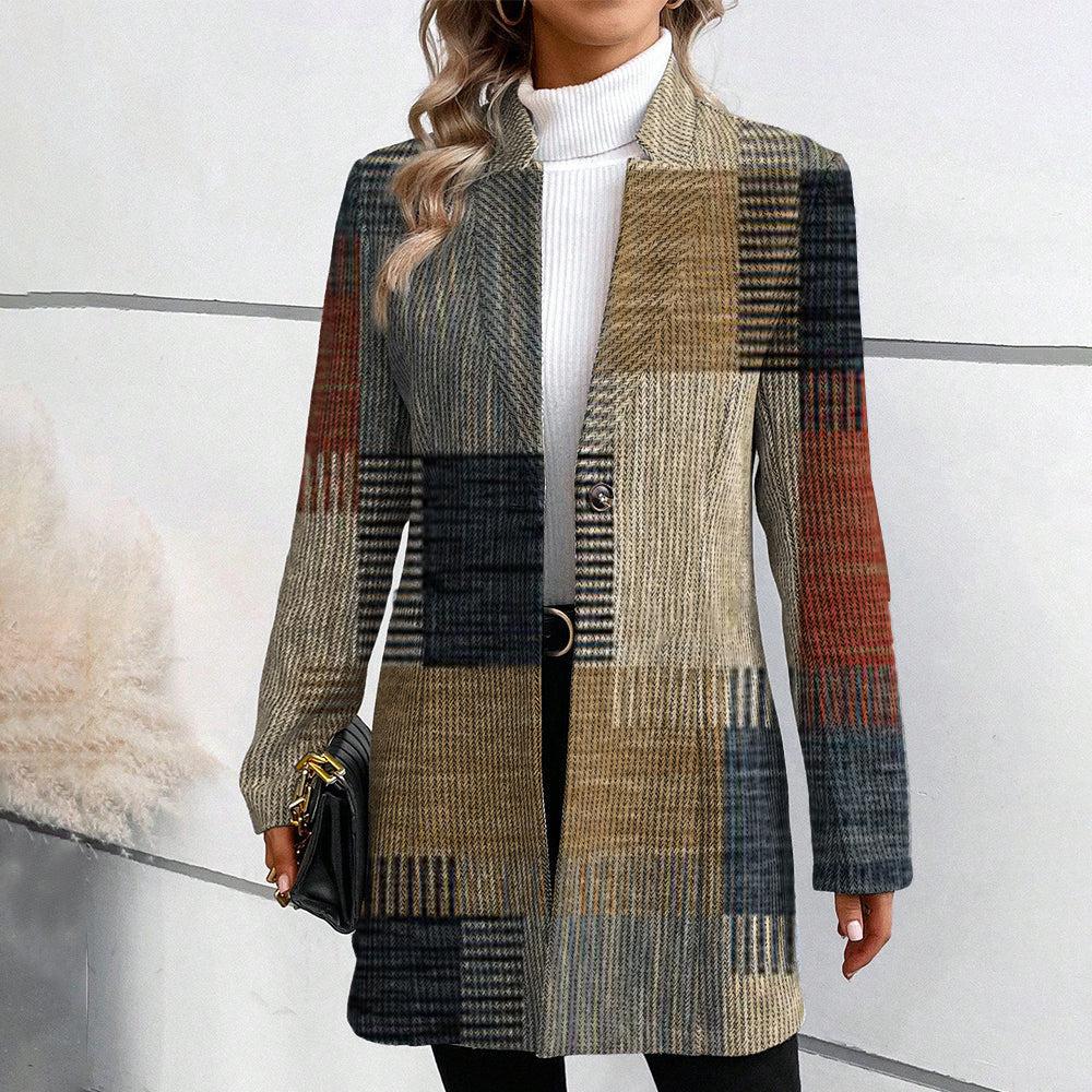 Isabella™ | Elegant Patterned Blazer Jacket