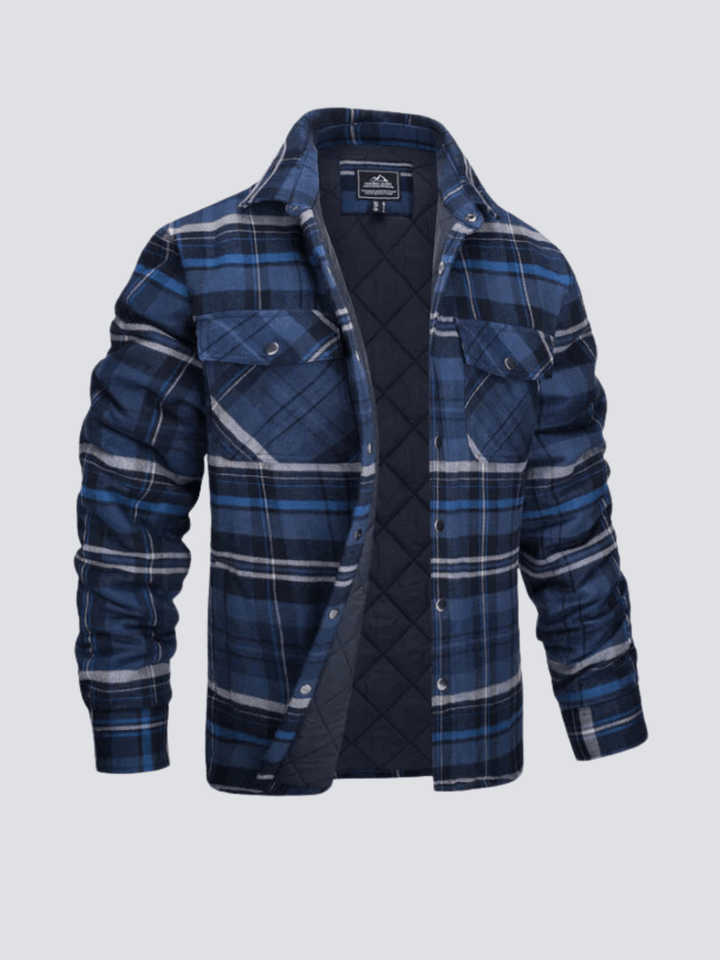 Iver - Striped Flannel Jacket