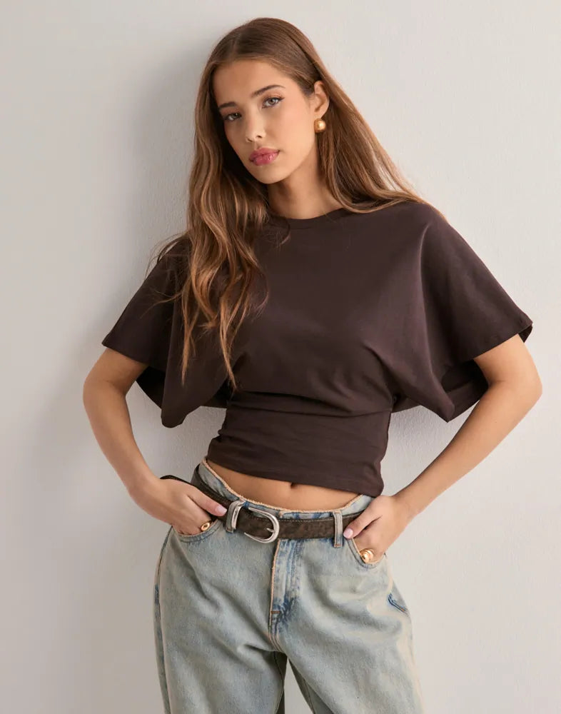 MURIEL | ICONIC WIDE SLEEVE T-SHIRT