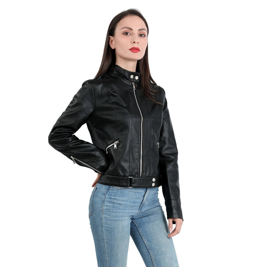 Aria™ vegan leather jacket