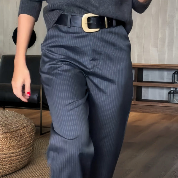 MATHILDA | WOMEN STRIPED SUIT PANTS