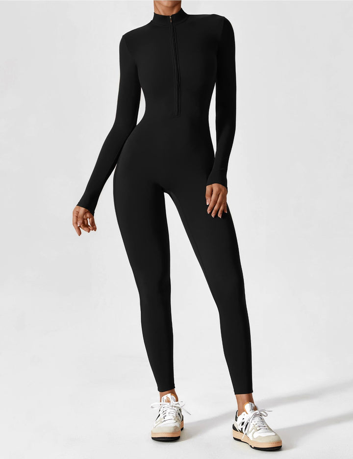 ACTIVE™ | JUMPSUIT LONG-SLEEVE/SHORT-SLEEVE ZIPPER