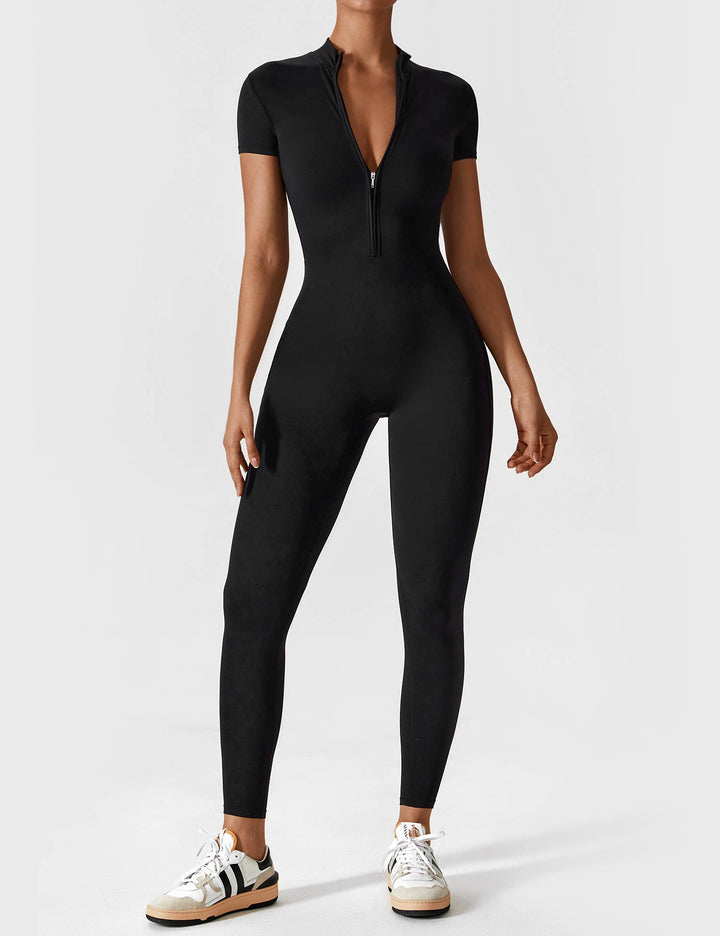 ACTIVE™ | JUMPSUIT LONG-SLEEVE/SHORT-SLEEVE ZIPPER